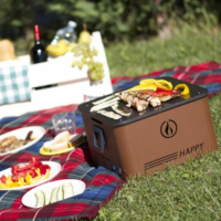 Découvrez Grilly et Happy les Barbecues avec brûleur à granulés Wintzenheim 1