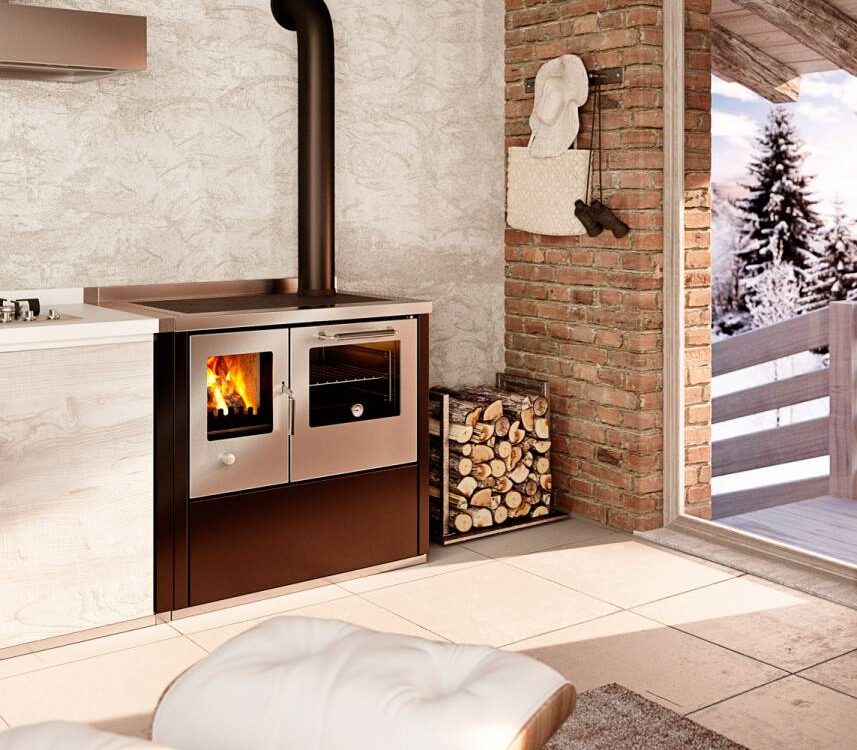 CUCINA A LEGNA ECO E90_CUISINIERES A BOIS 857X750 | Les Cheminées Glam Comment bien entretenir sa cuisinière bois ? Munster