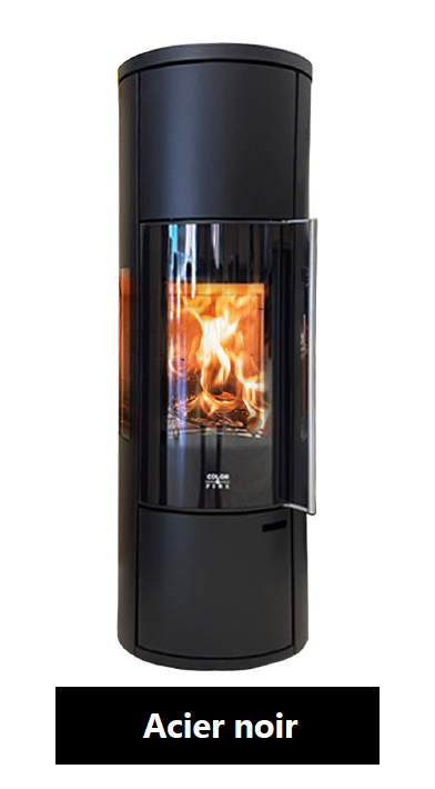 Poêle à bois Color &amp; Fire Visio G15 Ensisheim 0