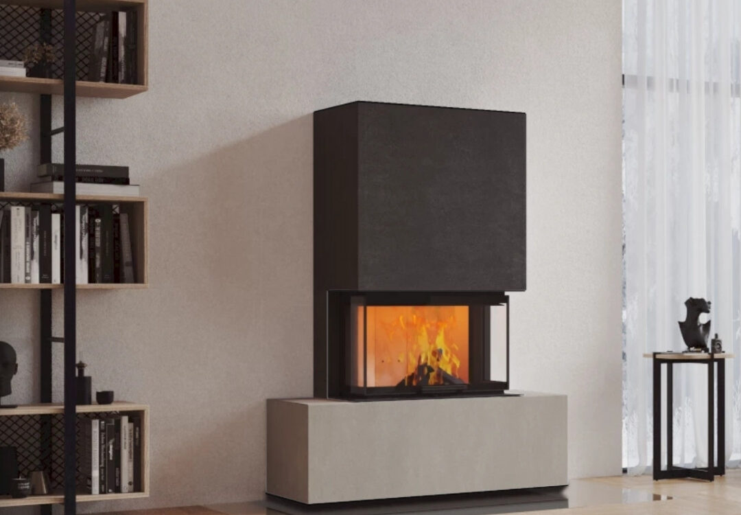 P21 NEOCUBE GRIS BLANC PR. 1080X750 | Les Cheminées Glam Peut-on combiner un poêle Cera et un insert pour maximiser l’accumulation ? Ribeauville
